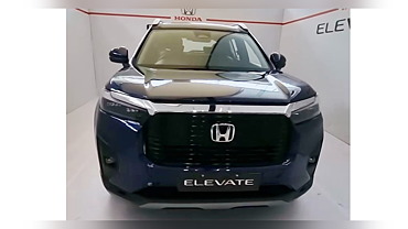 Honda Elevate arrives at dealership ahead of launch