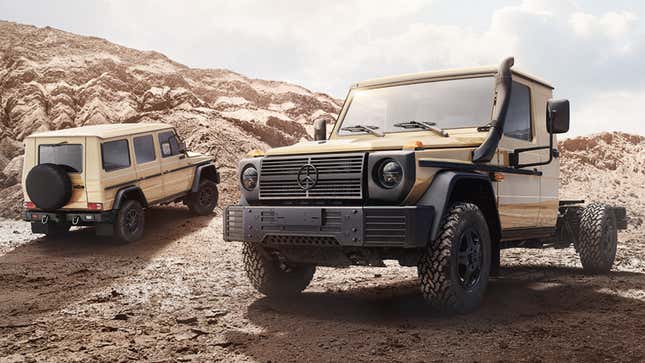 Mercedes-Benz Will Sell An Updated Version Of The Solid-Axle G-Wagen, But We Can't Have It