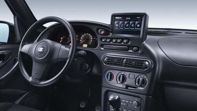 The Interior Of A New Lada Is One Of The Weirdest Things You'll See All Day