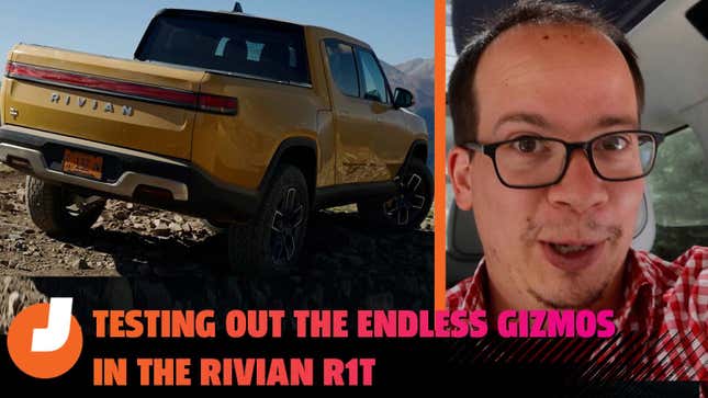 Your Guide To The 2022 Rivian R1T Electric Pickup's Incredible Gadgets